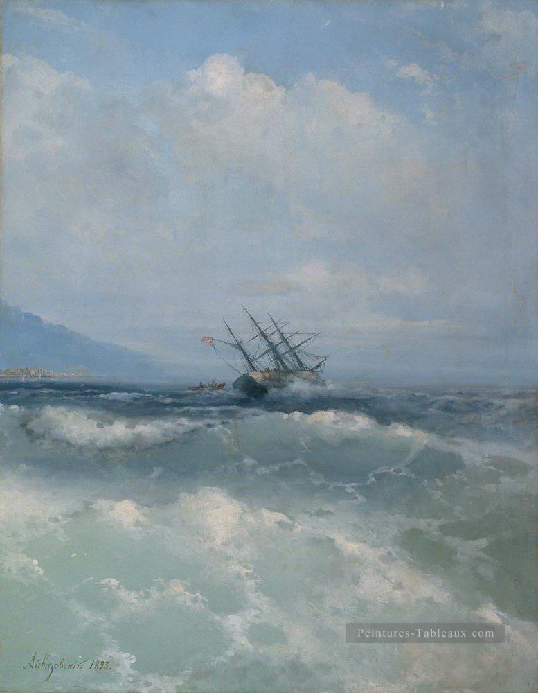 Ivan Aivazovsky les vagues Vagues de l’océan Peintures à l'huile